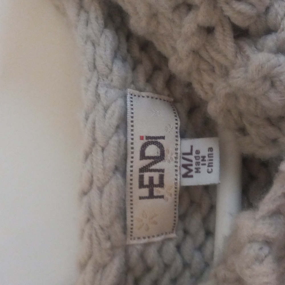 Anthropologie Beige Medium size Vest with a hoodie - Picture 4 of 6
